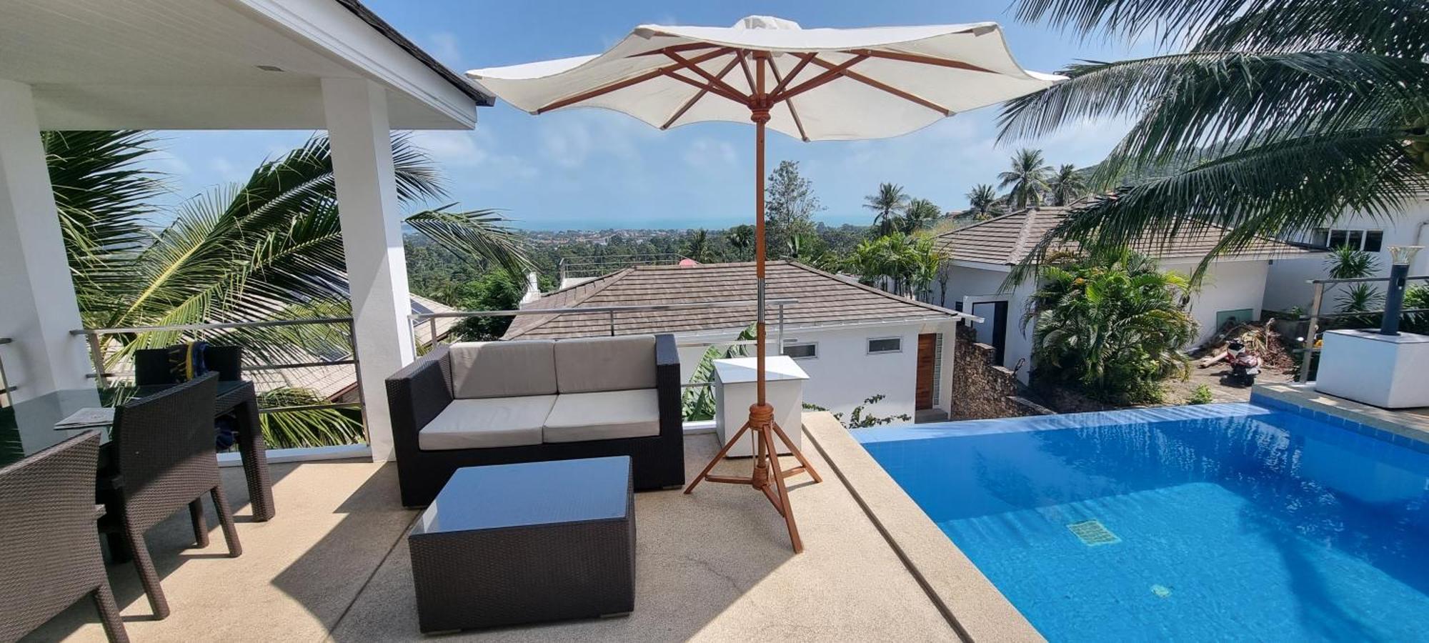 Villa Paradise, Pool And Sea View Chaweng Beach Buitenkant foto